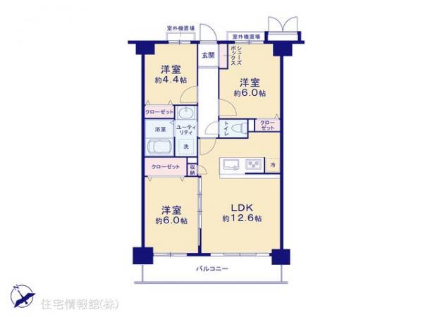 中古マンション 埼玉県さいたま市緑区東浦和３丁目12-5 JR武蔵野線東浦和駅 2,980万円