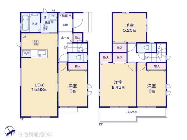 新築戸建 埼玉県草加市清門３丁目66-7 東武伊勢崎線新田駅 4,590万円