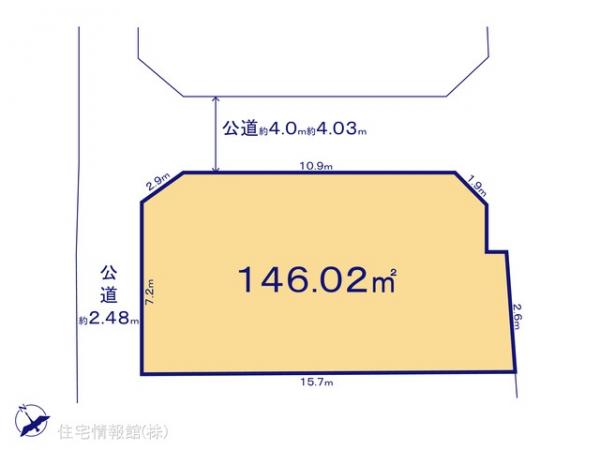 土地 神奈川県藤沢市鵠沼藤が谷１丁目7290-10 江ノ島電鉄線柳小路駅 5,990万円