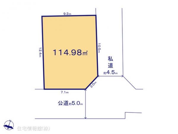 土地 東京都練馬区西大泉５丁目1142-42 西武池袋線保谷駅 5,050万円