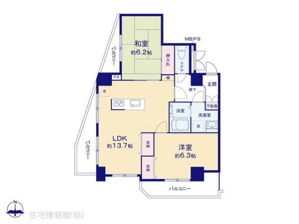 中古マンション 東京都足立区千住４丁目9-3 日比谷線北千住駅 5,980万円