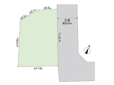 土地 宇都宮市中岡本町 JR東北本線 (宇都宮線）岡本駅 1,380万円