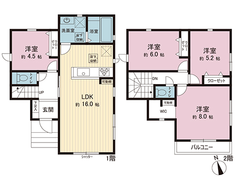 新築戸建 横浜市旭区金が谷２丁目 相鉄本線三ツ境駅 4,880万円