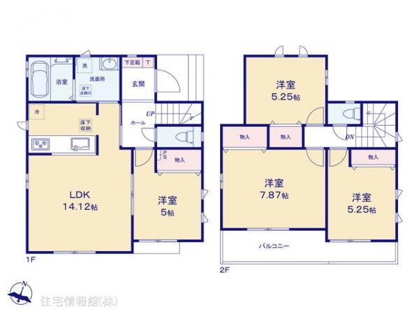 新築戸建 埼玉県新座市石神４丁目5 西武池袋線東久留米駅 4,190万円