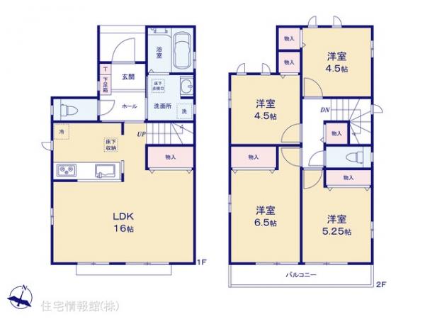 新築戸建 埼玉県新座市石神４丁目5 西武池袋線東久留米駅 3,890万円
