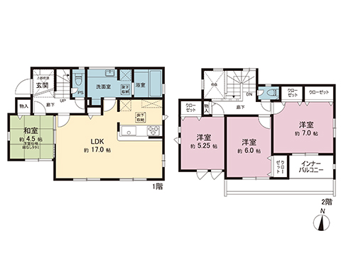 新築戸建 神奈川県相模原市南区麻溝台７丁目 小田急線相模大野駅 4,680万円
