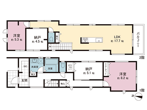 新築戸建 小田原市酒匂３丁目 JR東海道本線(東京〜熱海)鴨宮駅 3,180万円