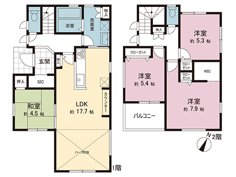 新築戸建 小田原市飯田岡 伊豆箱根鉄道大雄山線飯田岡駅 3,380万円