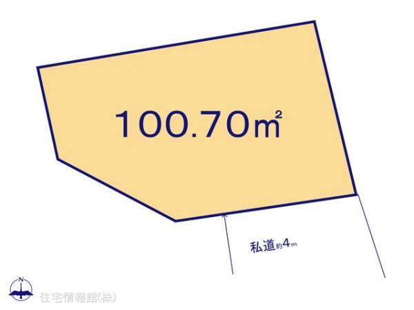 土地 神奈川県厚木市下川入838-8 小田急線本厚木駅 880万円