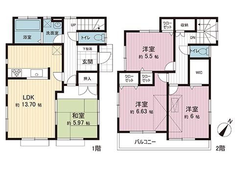 中古戸建 町田市本町田 小田急線玉川学園前駅 3,499万円