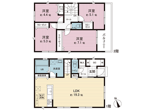 新築戸建 藤沢市辻堂太平台１丁目 小田急江ノ島線鵠沼海岸駅 5,790万円