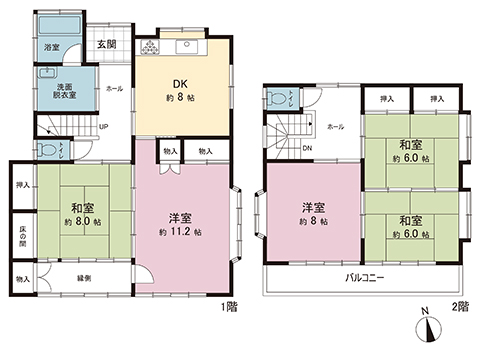 中古戸建 加須市久下４丁目 東武伊勢崎線花崎駅 1,949万円