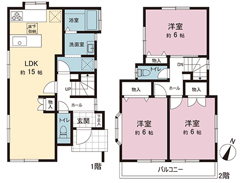 中古戸建 横浜市瀬谷区阿久和東３丁目 相鉄本線希望ヶ丘駅 3,380万円