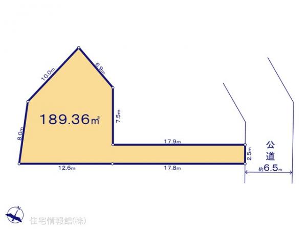 土地 千葉県柏市永楽台２丁目106-11 東武野田線新柏駅 2,190万円