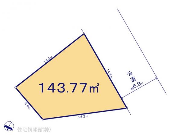 土地 千葉県柏市永楽台２丁目106-11 東武野田線新柏駅 2,270万円
