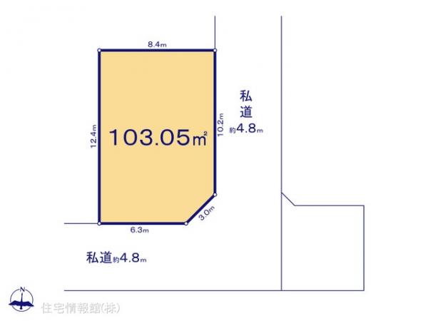 土地 埼玉県新座市石神４丁目5 西武池袋線東久留米駅 3,090万円
