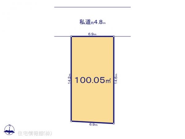 土地 埼玉県新座市石神４丁目5 西武池袋線東久留米駅 2,490万円