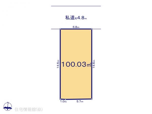 土地 埼玉県新座市石神４丁目5 西武池袋線東久留米駅 2,490万円