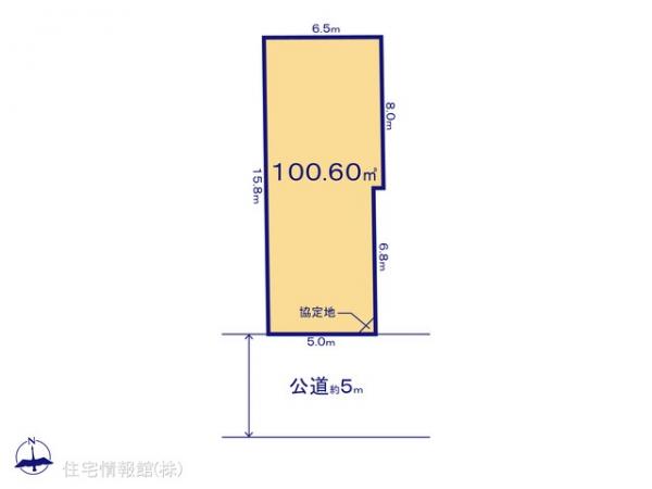 土地 東京都練馬区高松６丁目 都営大江戸線光が丘駅 6,690万円