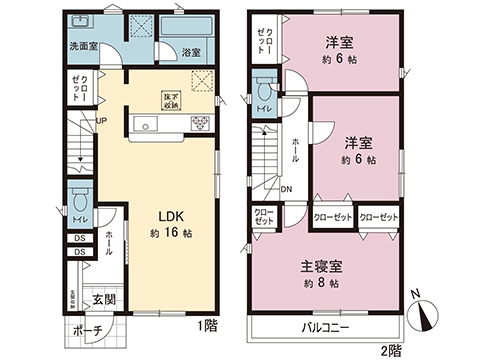 新築戸建 厚木市下荻野 小田急線本厚木駅 2,580万円