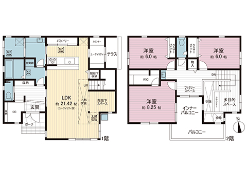 中古戸建 宇都宮市台新田１丁目 JR東北本線（宇都宮線）雀宮駅 4,780万円