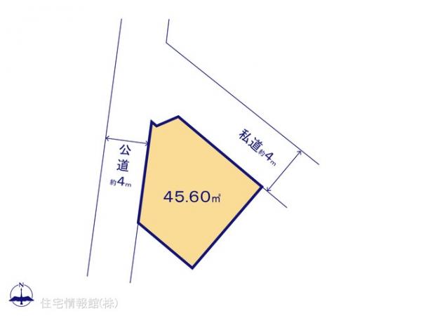 土地 埼玉県富士見市渡戸３丁目8-21 東武東上線ふじみ野駅 580万円