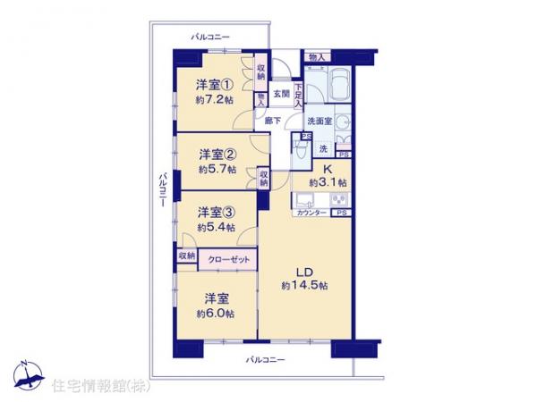 中古マンション 神奈川県茅ヶ崎市矢畑680-1 JR東海道本線(東京〜熱海)茅ヶ崎駅 5,180万円