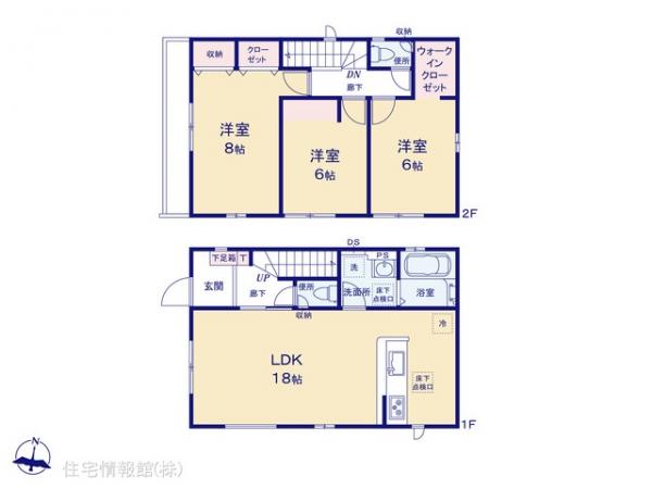 新築戸建 千葉県松戸市小金きよしケ丘４丁目13-6 千代田常磐線北小金駅 3,990万円