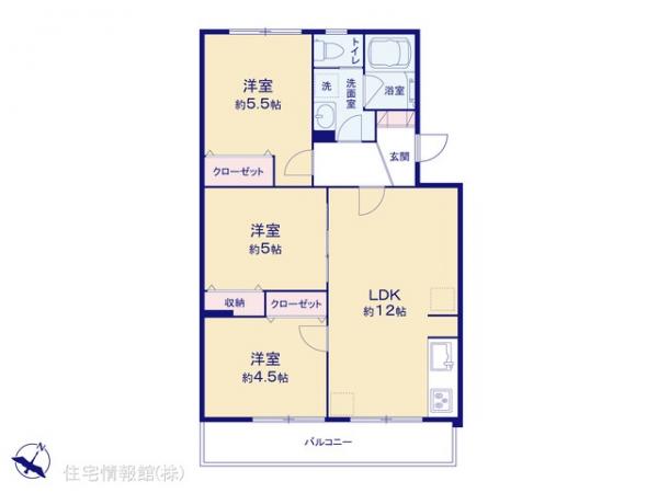 中古マンション 埼玉県さいたま市浦和区針ヶ谷４丁目1-23 JR京浜東北線与野駅 2,377万円