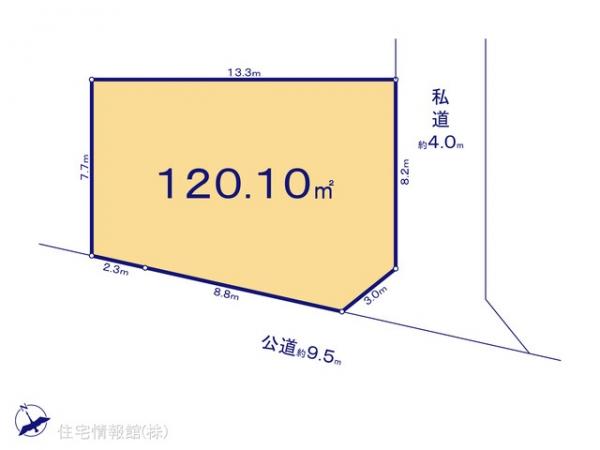 土地 埼玉県三郷市早稲田８丁目11-9 JR武蔵野線三郷駅 2,880万円