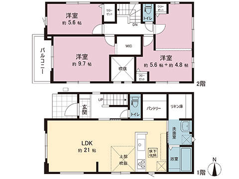新築戸建 相模原市緑区町屋２丁目 JR横浜線相原駅 3,499万円