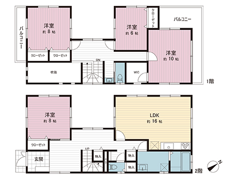 中古戸建 中郡大磯町西小磯 JR東海道本線(東京〜熱海)大磯駅 2,997万円