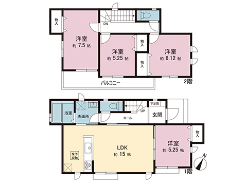 新築戸建 町田市金井ヶ丘２丁目 小田急線玉川学園前駅 4,790万円
