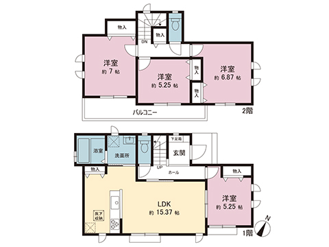 新築戸建 町田市金井ヶ丘２丁目 小田急線玉川学園前駅 4,790万円