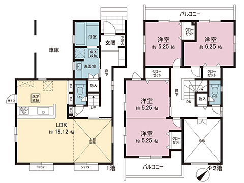 新築戸建 宇都宮市中戸祭１丁目 東武宇都宮線東武宇都宮駅 3,398万円