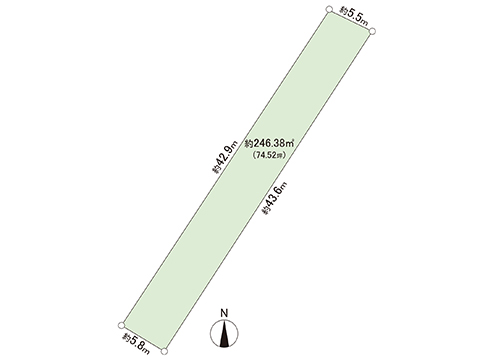 土地 宇都宮市天神２丁目 東武宇都宮線東武宇都宮駅 1,570万円
