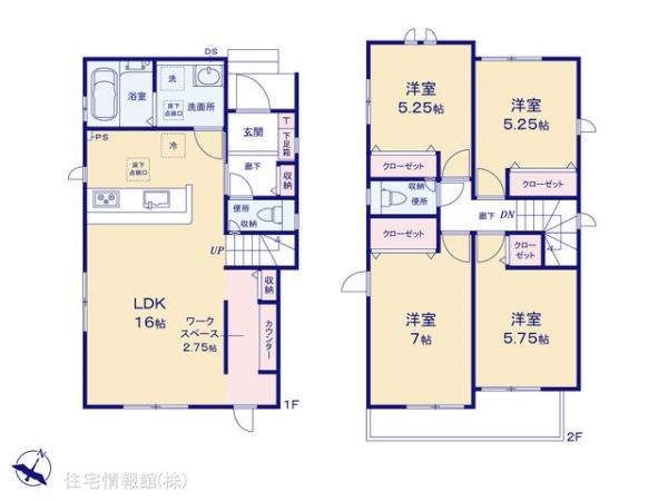 新築戸建 埼玉県狭山市富士見１丁目15-12 西武新宿線狭山市駅 3,780万円