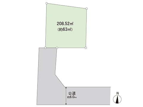 土地 宇都宮市陽東８丁目 宇都宮芳賀ライト線宇都宮大学陽東キャンパス駅 2,390万円