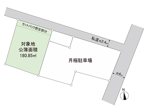 土地 宇都宮市宝木町２丁目 東武宇都宮線東武宇都宮駅 850万円