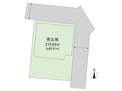 土地 宇都宮市富士見が丘３丁目 東武宇都宮線東武宇都宮駅 700万円