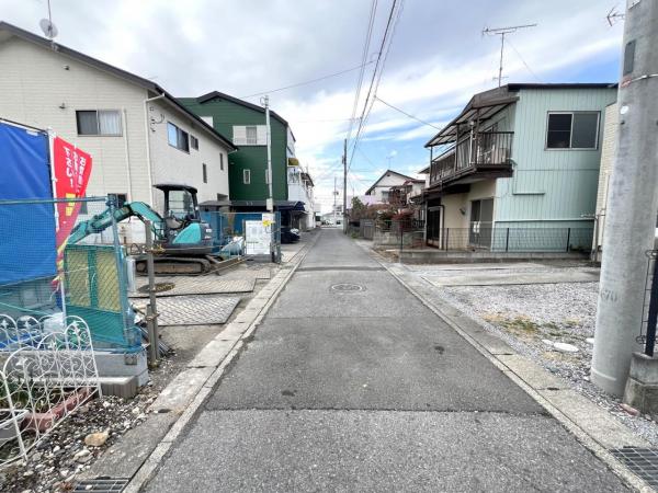 宇都宮市東原町 戸建 前面道路含む現地写真