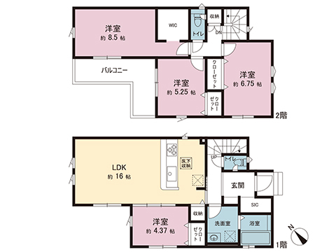 新築戸建 久喜市菖蒲町三箇 JR湘南新宿ライン (宇都宮逗子）久喜駅 2,980万円