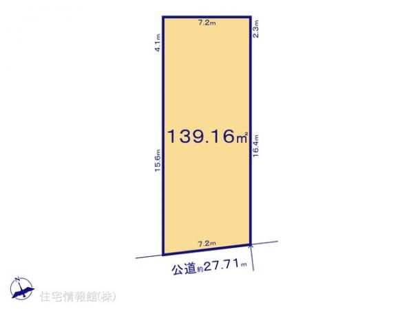 土地 神奈川県藤沢市鵠沼海岸４丁目3-15 小田急江ノ島線鵠沼海岸駅 9,180万円