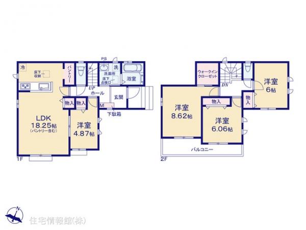 新築戸建 埼玉県ふじみ野市亀久保３丁目3-64 東武東上線ふじみ野駅 4,790万円