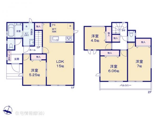 新築戸建 埼玉県さいたま市岩槻区本丸１丁目17-18 東武野田線岩槻駅 3,290万円