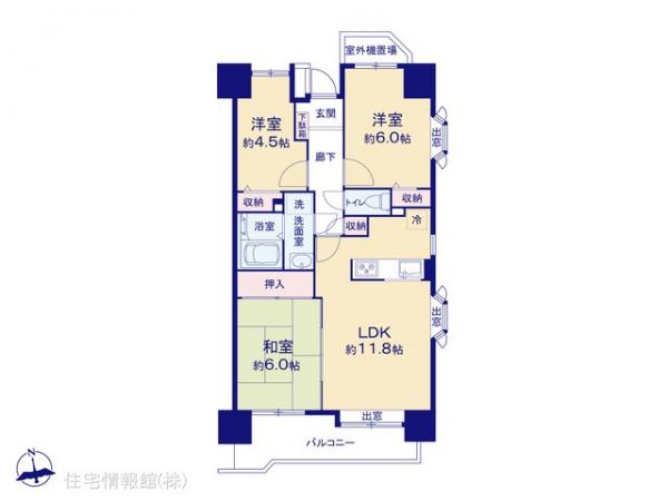 中古マンション 東京都足立区東和５丁目7-10 千代田線北綾瀬駅 3,980万円