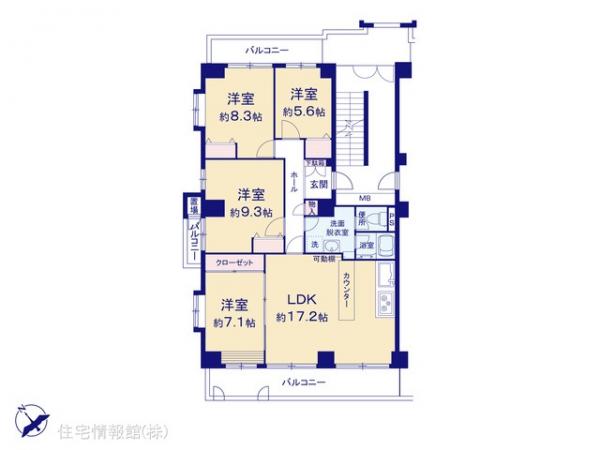 中古マンション 埼玉県志木市館２丁目3-6 東武東上線柳瀬川駅 3,480万円