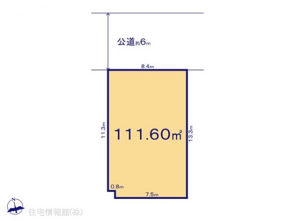土地 千葉県松戸市新松戸６丁目320 JR武蔵野線新松戸駅 3,590万円