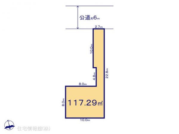 土地 千葉県松戸市新松戸６丁目320 JR武蔵野線新松戸駅 3,290万円