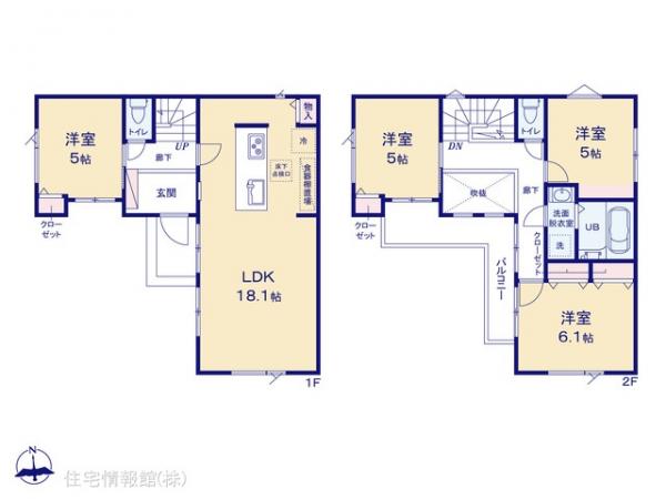 新築戸建 埼玉県川口市大字木曽呂866 JR武蔵野線東浦和駅 3,780万円